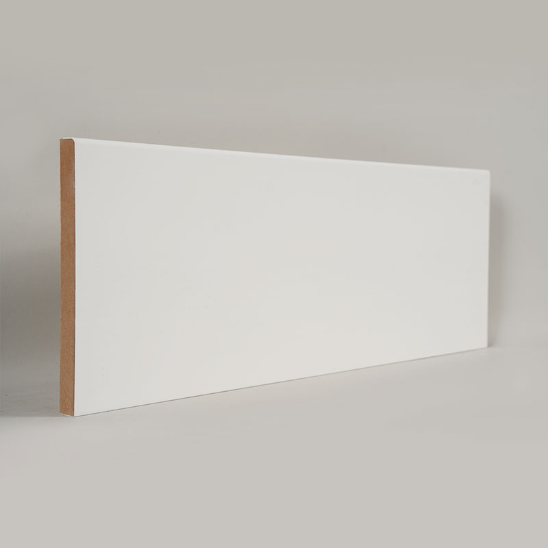 MDF Skirting Board (Filler-Primed & Pearl White) 1/2' x 5 1/2'