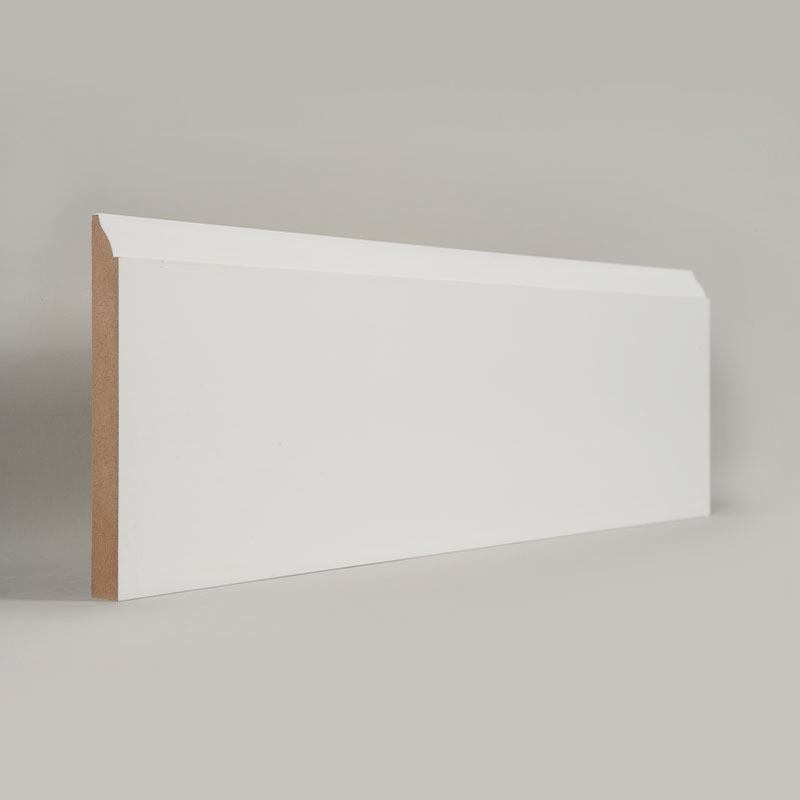 MDF Skirting Board (Filler-Primed & Pearl White) 3/5