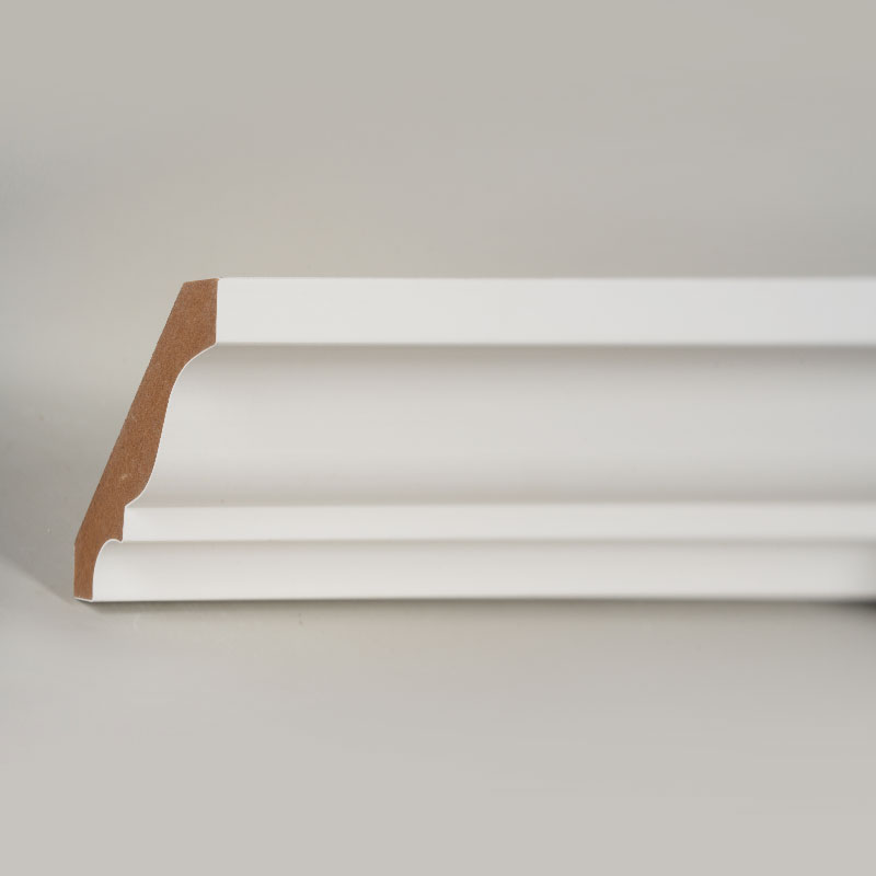 MDF Coronae Coronae (Filler-Primed & Pearl White) 3/5' x 3 1/4'