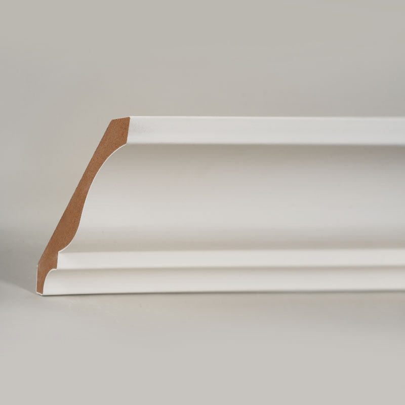 MDF Coronae Coronae (Filler-Primed & Pearl White) 3/5' x 4 1/4'