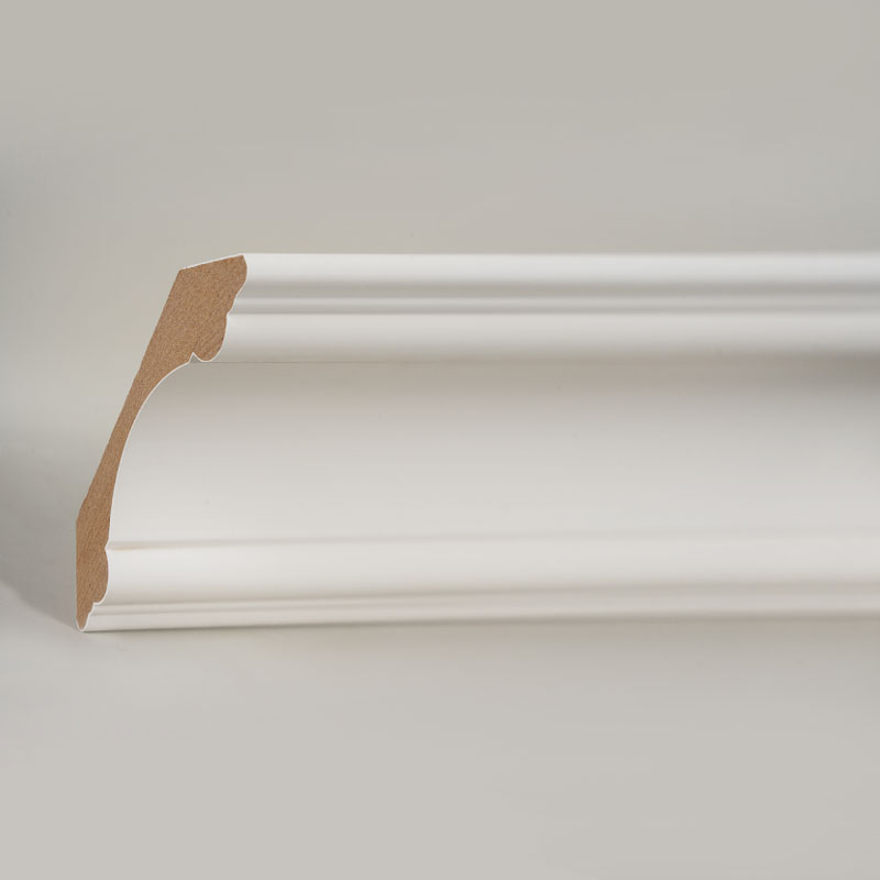 MDF Coronae Coronae (Filler-Primed & Pearl White) 3/4' x 3 3/8'