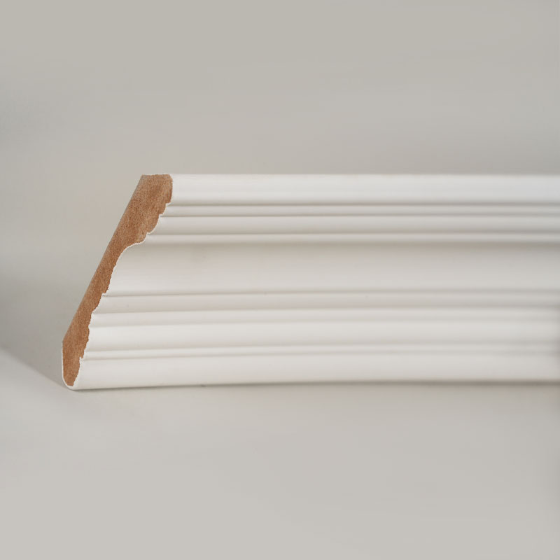 MDF Coronae Coronae (Filler-Primed & Pearl White) 3/5' x 3 4/9'
