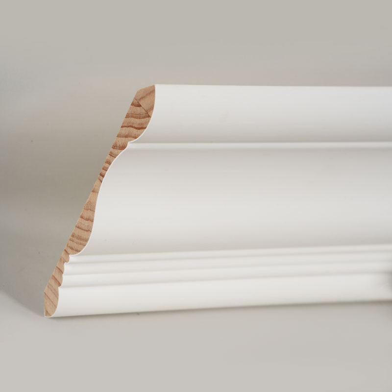 Corona Pinea Wood Corona (Filler-Primed & Pearl White) 3/5' x 6'