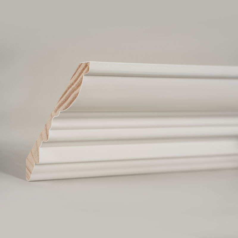 Corona Pinea Wood Corona (Filler-Primed & Pearl White) 3/5