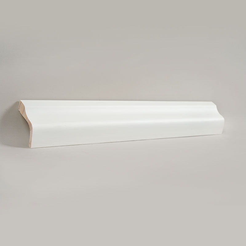 Pinea Wood Skirting Board (Filler-Primed + Poena) - Alba 1 1/2' x2 1/6'