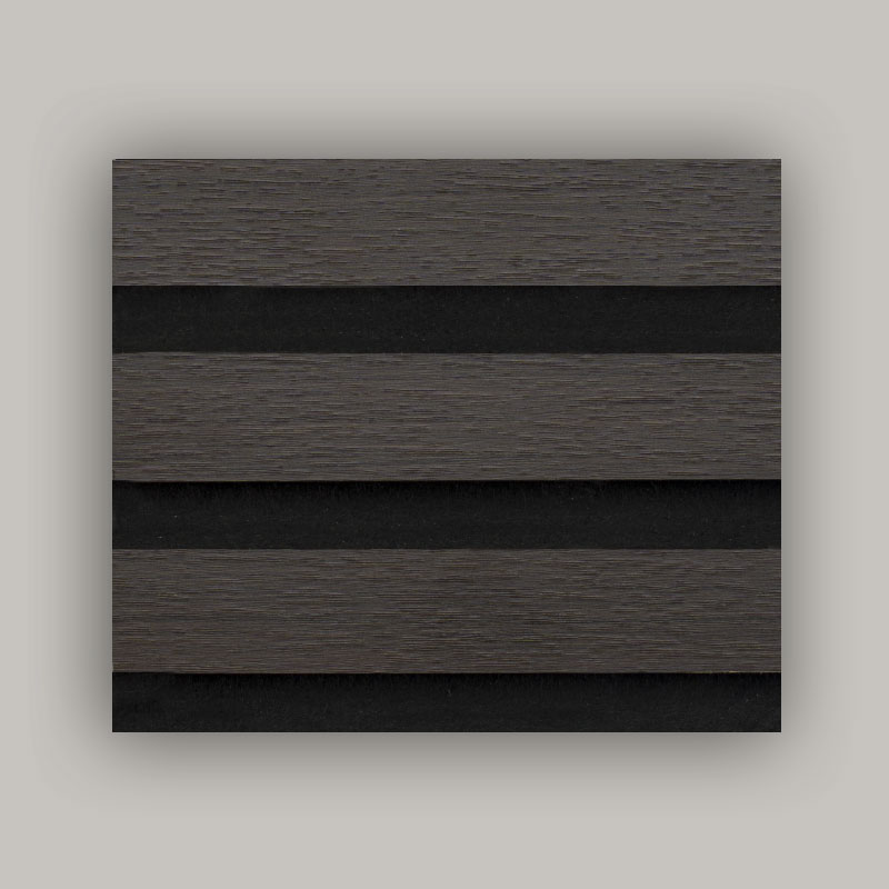 Grille Wall / Acoustic Wall Panel (Single-Side PVC Convoluta) - Lignum-Grain / Lapis Grain / Solidus Color 2400/2700mm x 600mm