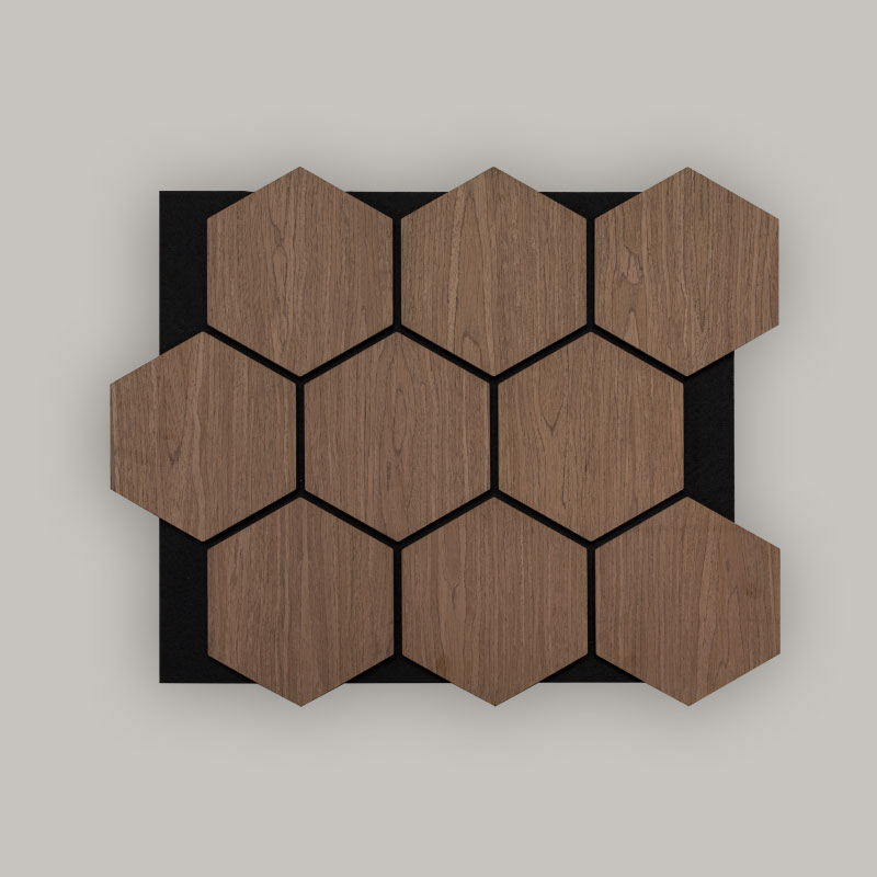 Grille Wall / Acoustic Wall Panel Hexagonum