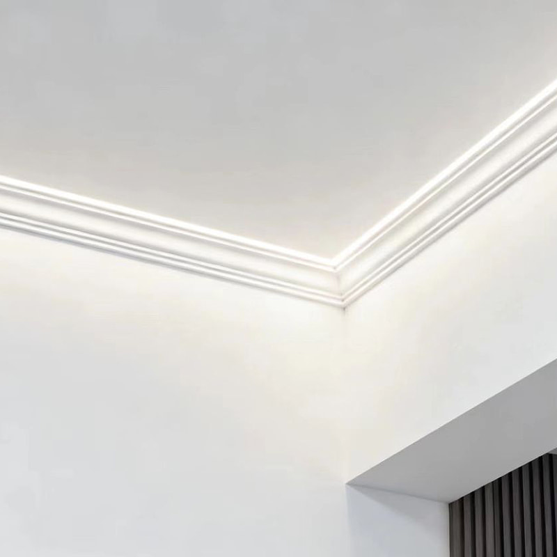 MDF Coronae Coronae (Filler-Primed & Pearl White) 3/5' x 4 1/2'